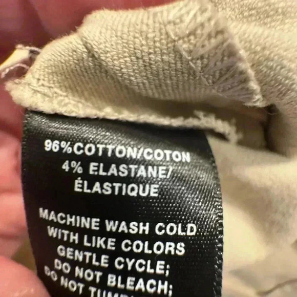 Lafayette 148 women’s bleeker pants khaki color side zip size 10 - Picture 9 of 9